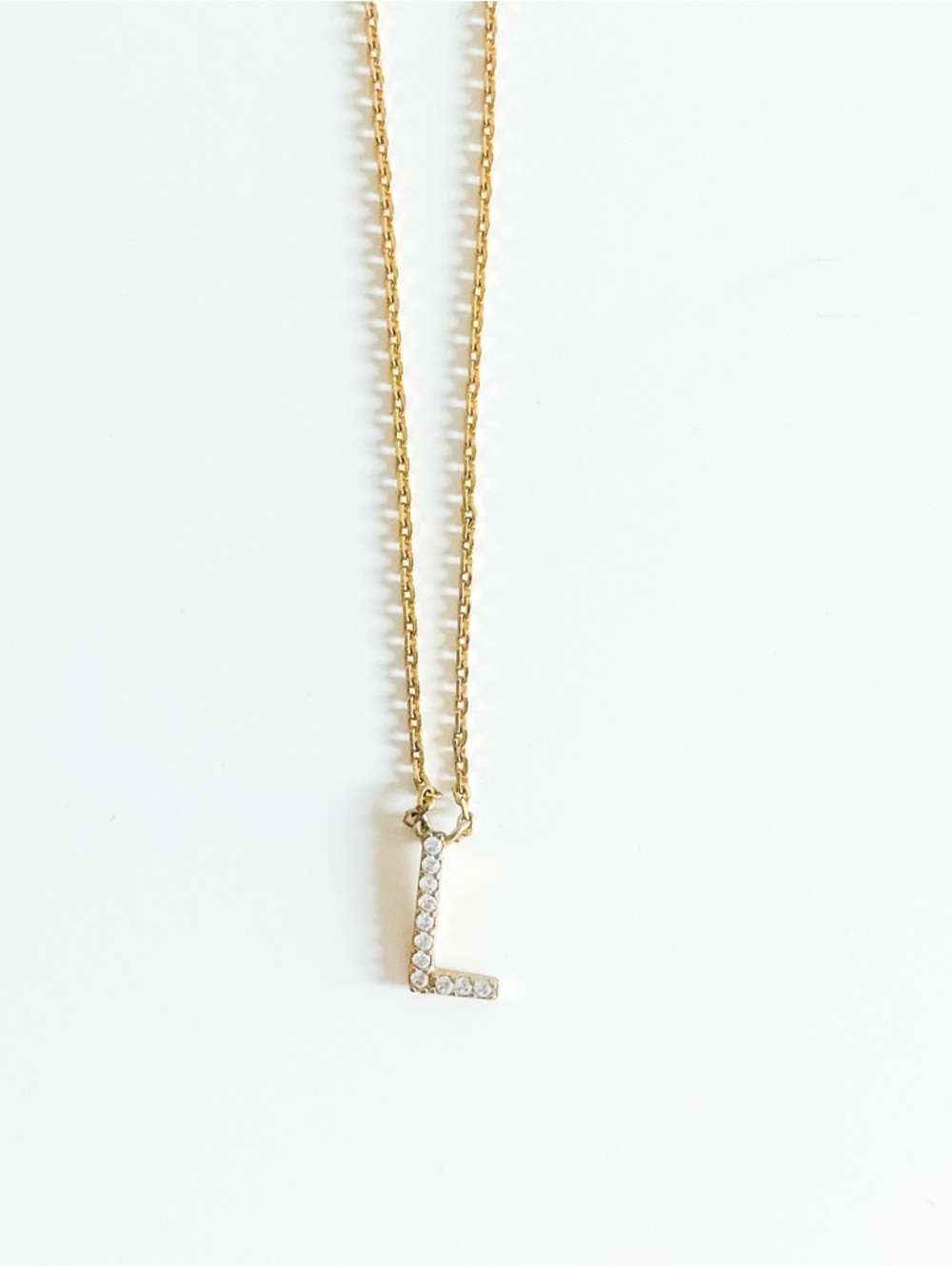 Banana Republic “L” Initial Necklace